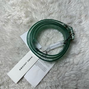 Marc Jacobs Vinyl Belt Light Blue